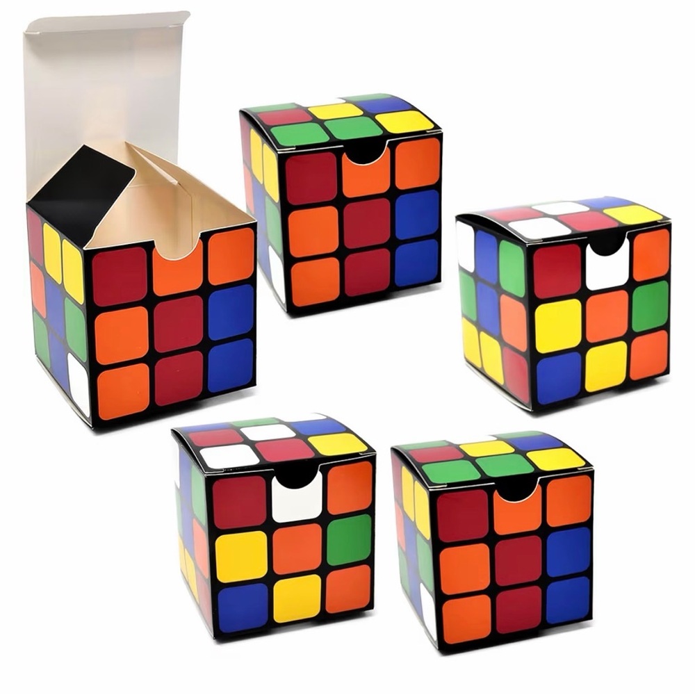 24 Rubik Cube Party favor boxes